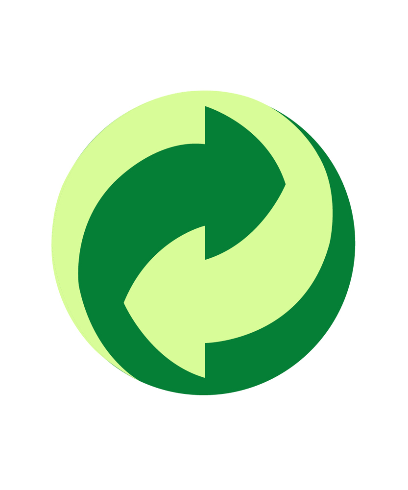 Símbolos del Reciclaje y su Significado, Dos Flechas